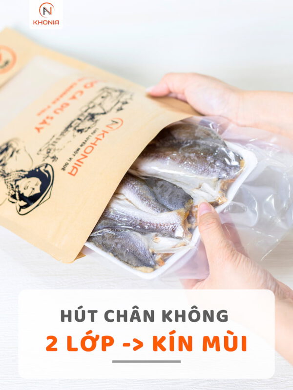 Khô Cá Đù 3 Nắng Sấy Dẻo 9 2 LỚP - ĐÙ 3N