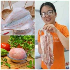 Set 02: 0,5kg đù + 0,5kg chả cá thác lác + 0,5kg mực 1 nắng