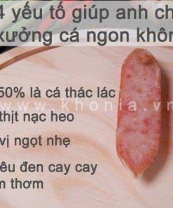 Lạp Xưởng Cá Thác Lác