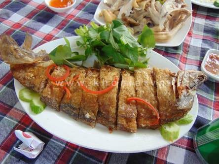 chả cá thác lác chiên