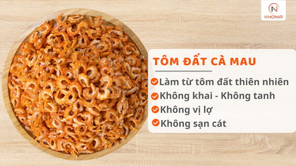 Tôm Khô Cà Mau 3 ĐẤT - LỢ