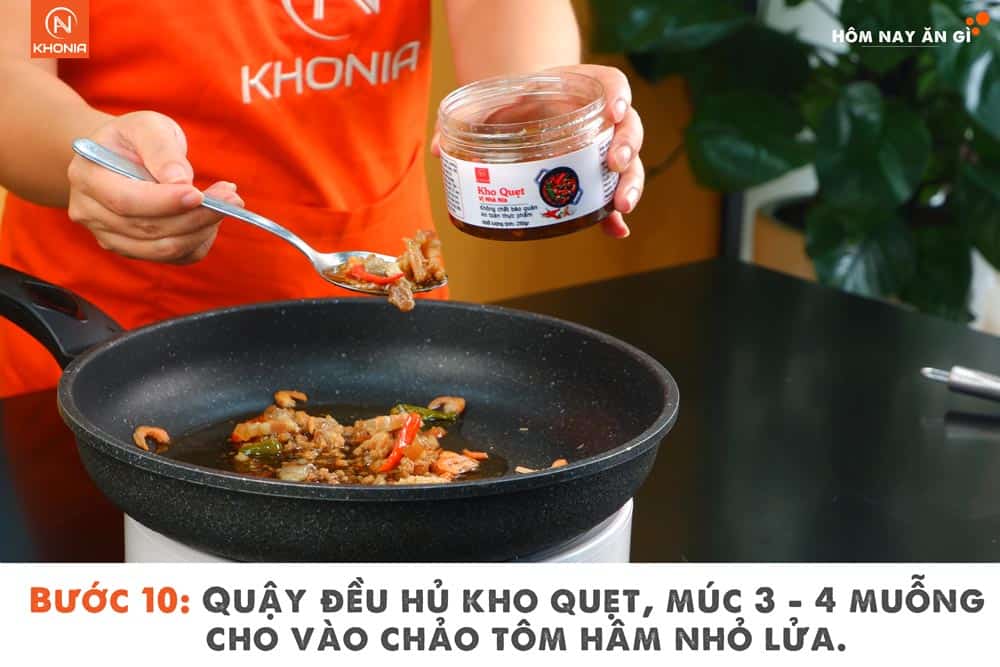 Hd Rau Luộc Kho Quẹt Buoc 10