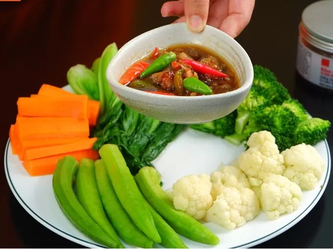 Hd Rau Luộc Kho Quẹt Buoc 12