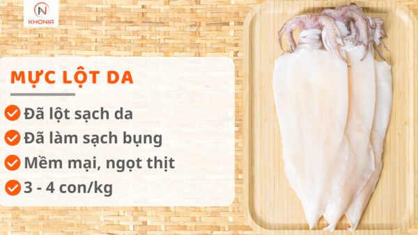 Mực 1 Nắng Vũng Tàu (Trọng lượng 1kg) 7 MỰC 1N LỘT DA