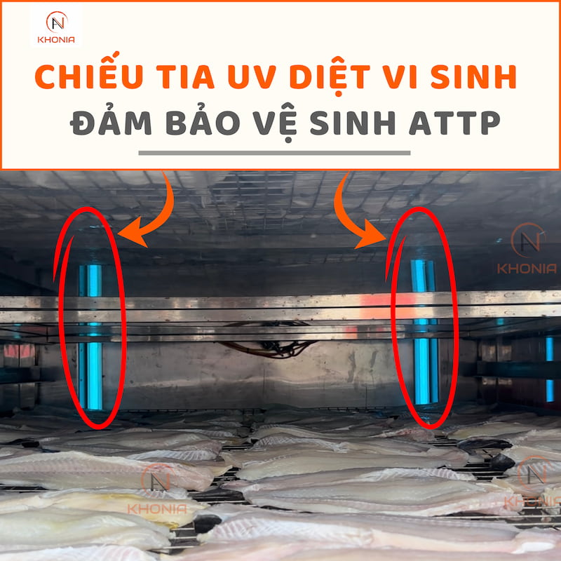 Khô Cá Sặc Sấy 4 TIA UV