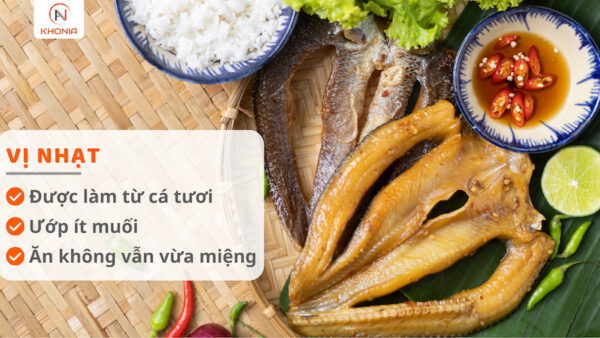 Khô Cá Lóc 1 Nắng ( Gói 500g ) 2 VỊ NHẠT (1)