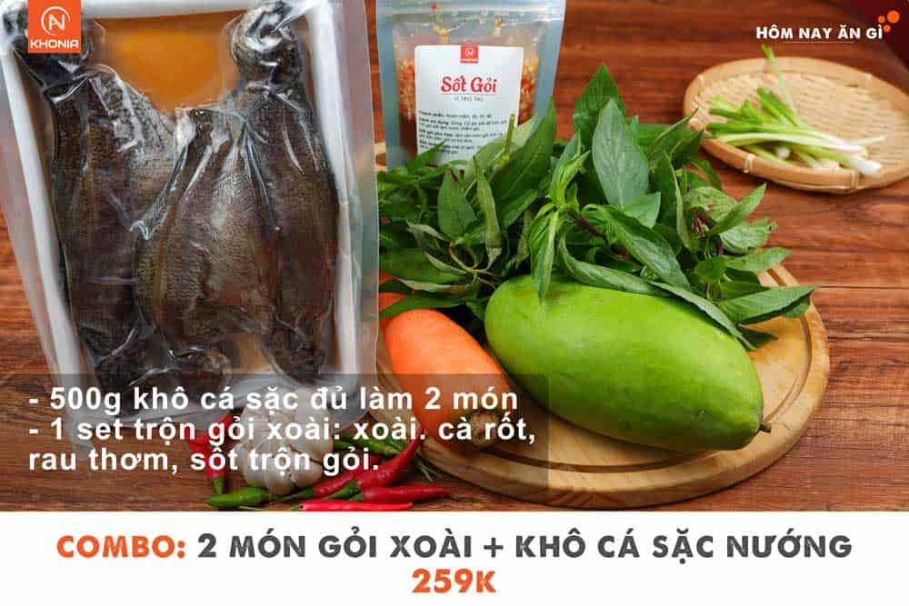 Combo Khô Cá Sặc