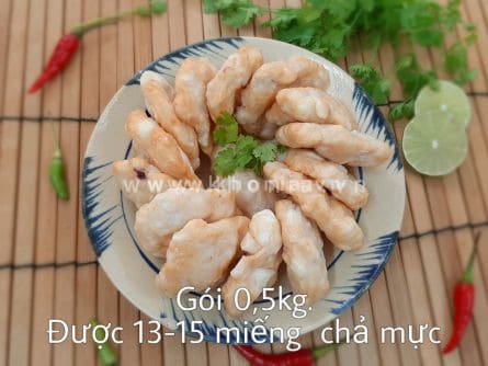 Đặc Sản Chả Mực Hạ Long Giã Tay